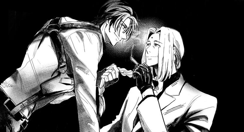 Saiyuki Fanart / Koumyou & Ukoku / Crimelord